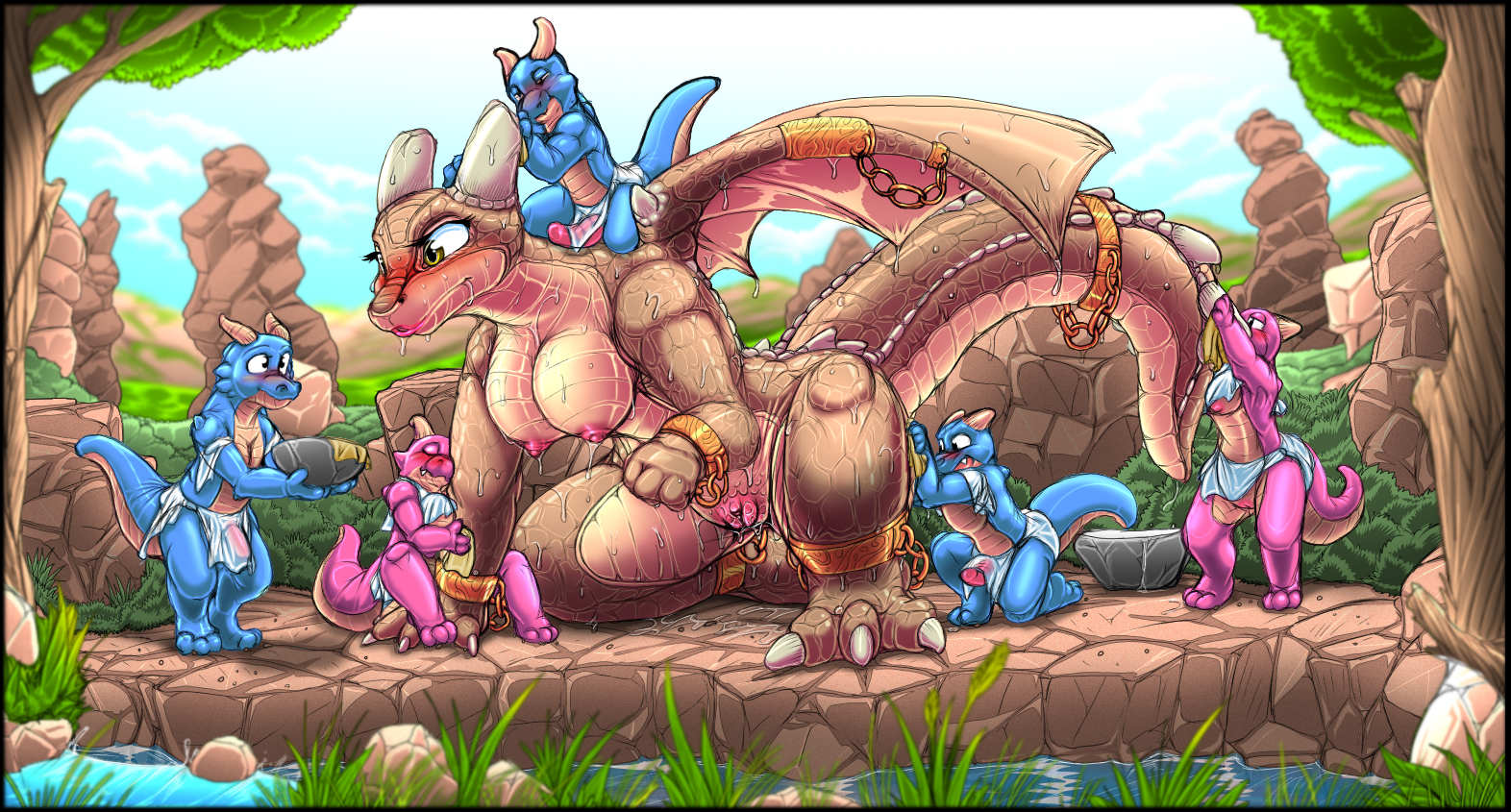 Digital Drawing (Artwork) Rule 34 Image
