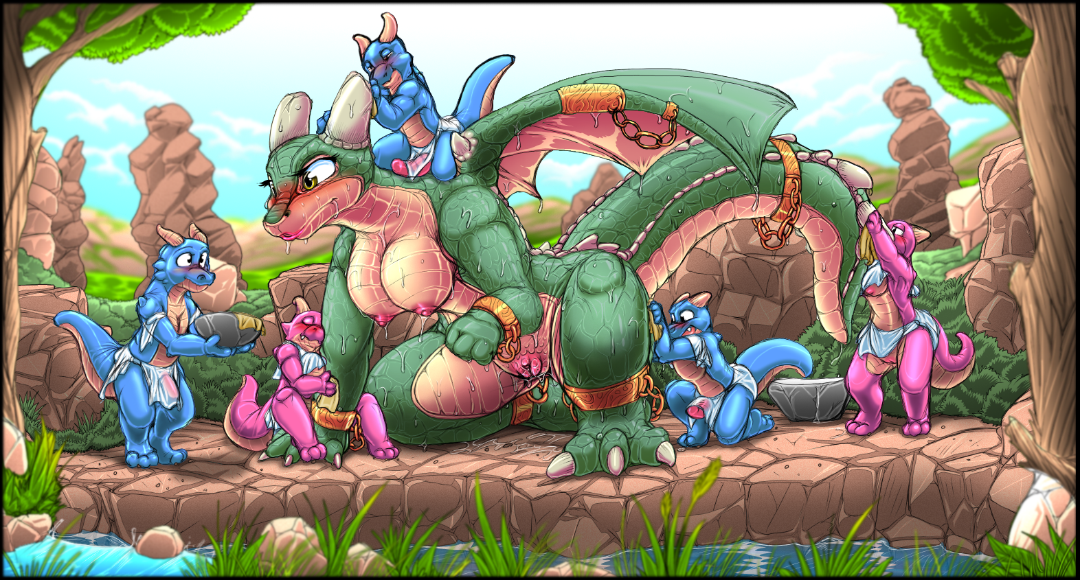 Digital Drawing (Artwork) Rule 34 Image