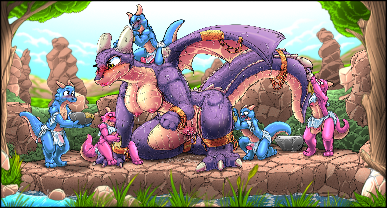 Digital Drawing (Artwork) Rule 34 Image