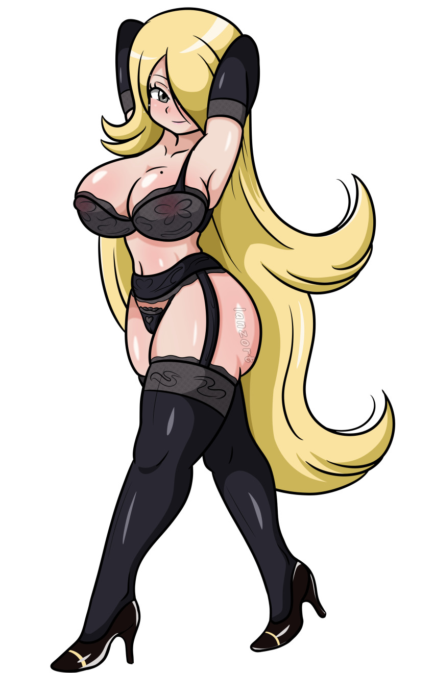 Cynthia (Pokemon) Rule 34 Image