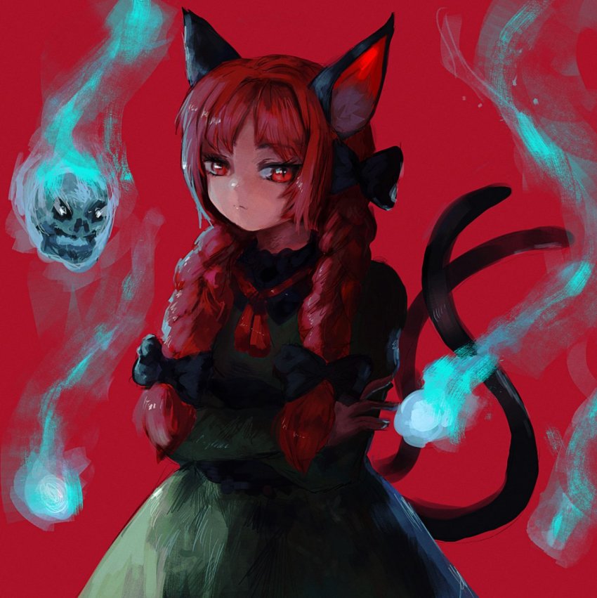 Kaenbyou Rin (Touhou) Rule 34 Image