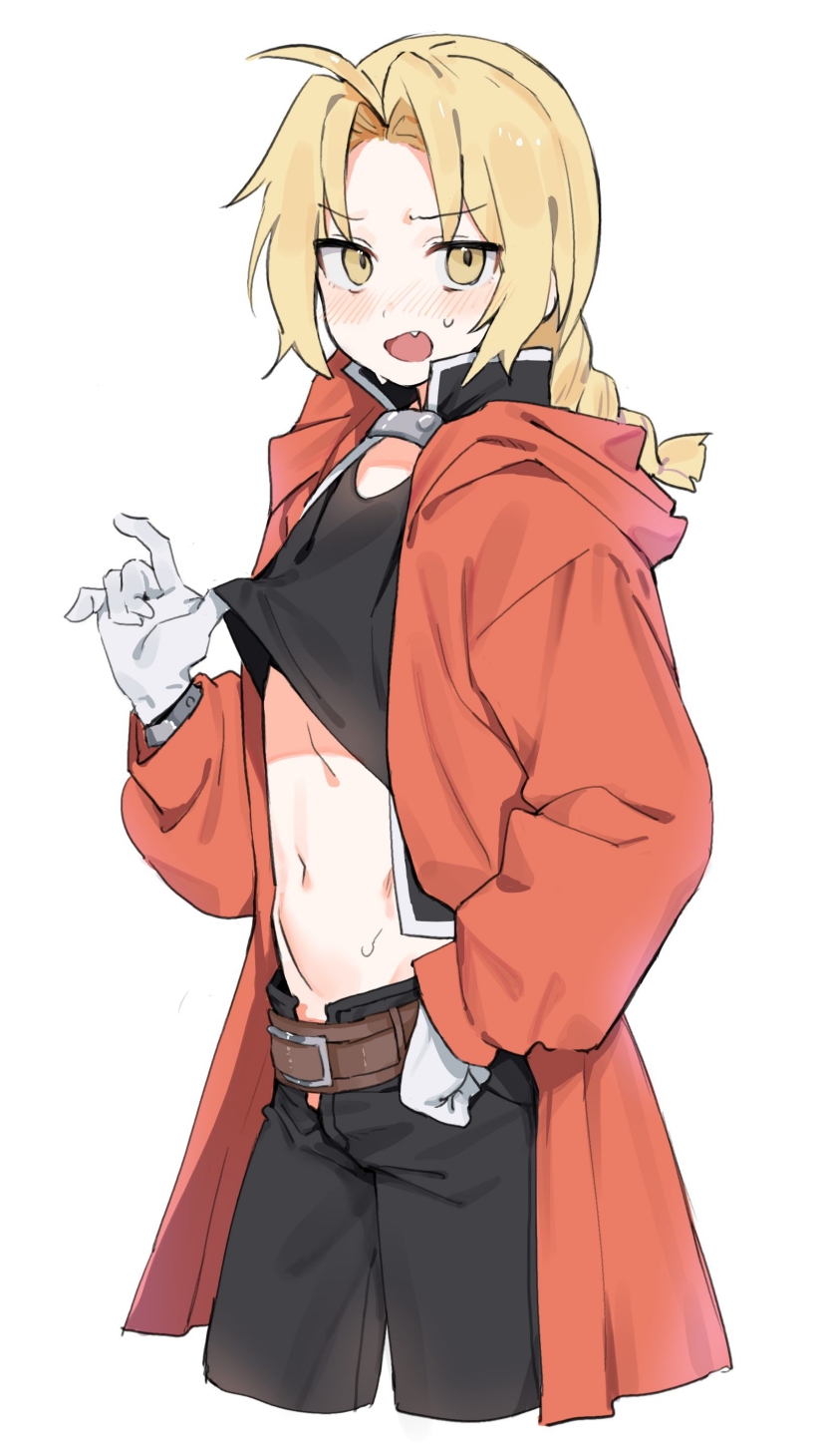 Edward Elric (Fullmetal Alchemist) Rule 34 Image