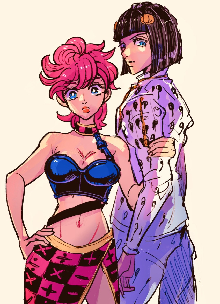 Trish Una (Bruno Bucciarati) Rule 34 Image