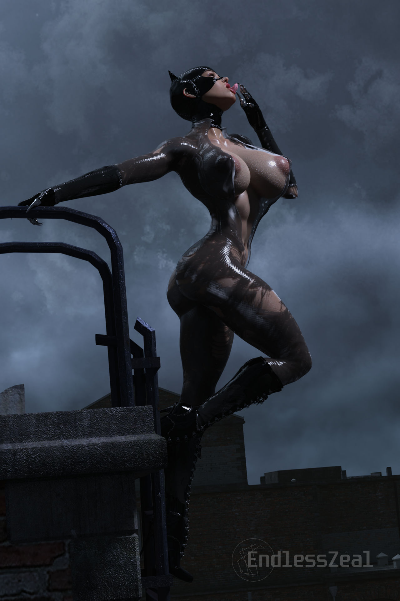 Catwoman (Batman (Series)) Rule 34 Image