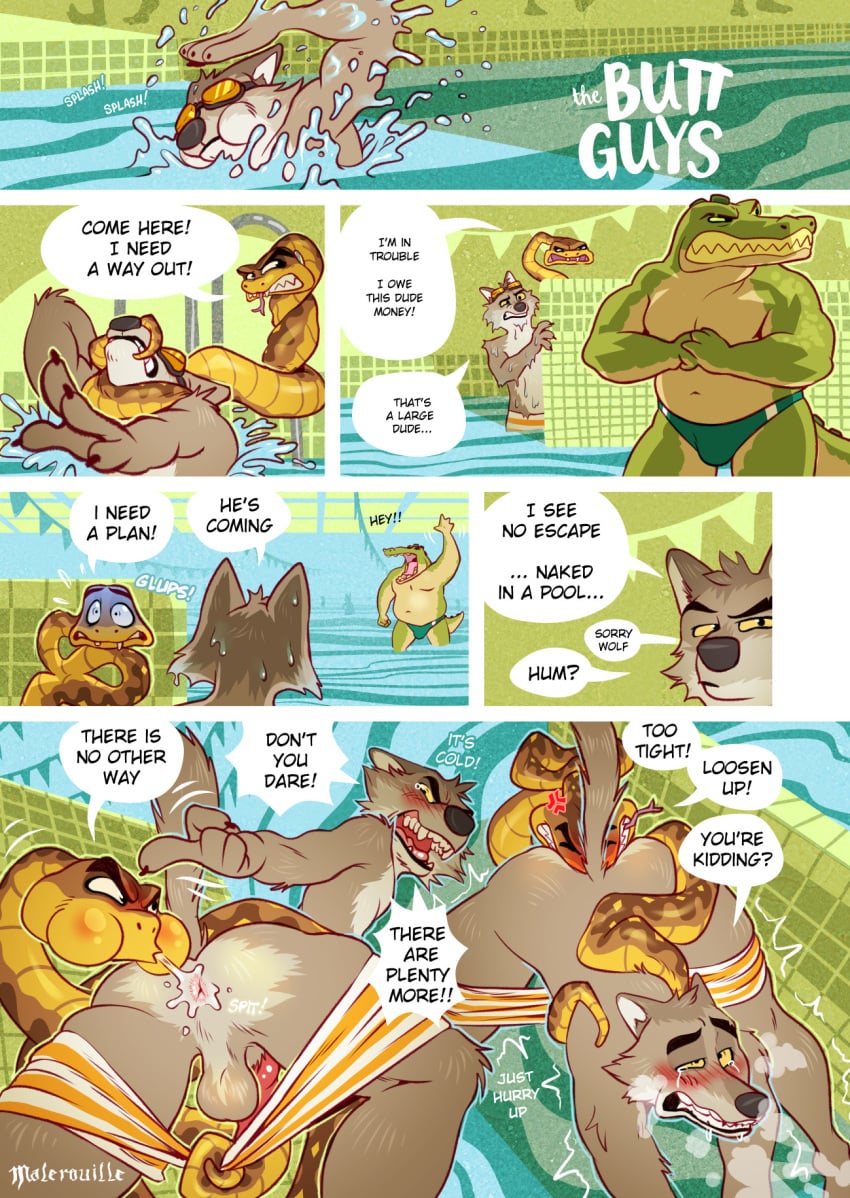Mr. Snake (The Bad Guys) Rule 34 Image