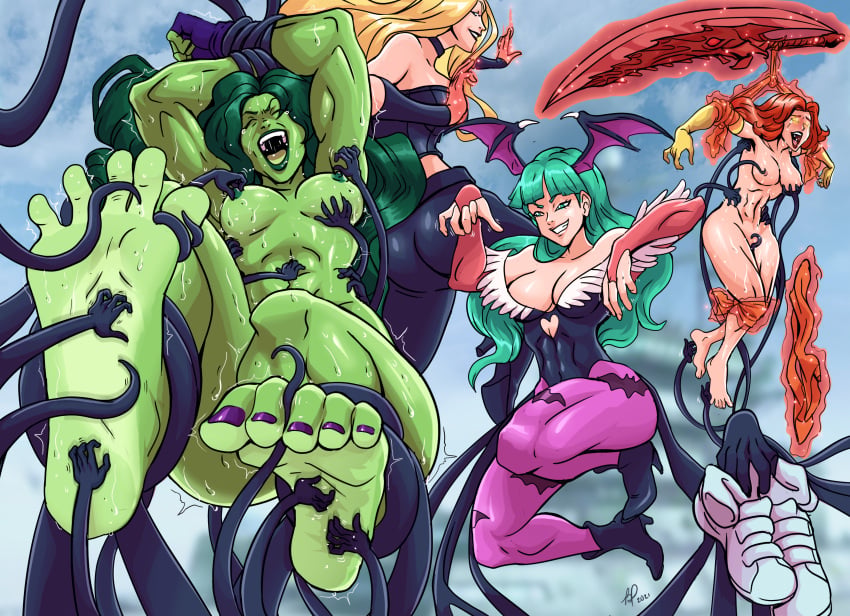 Jean Grey (Capcom) Rule 34 Image
