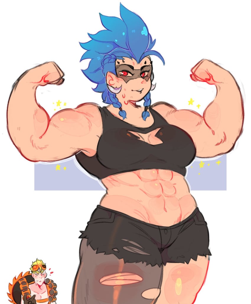 Junker Queen (Overwatch) Rule 34 Image