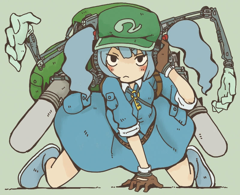 Kawashiro Nitori (Touhou) Rule 34 Image