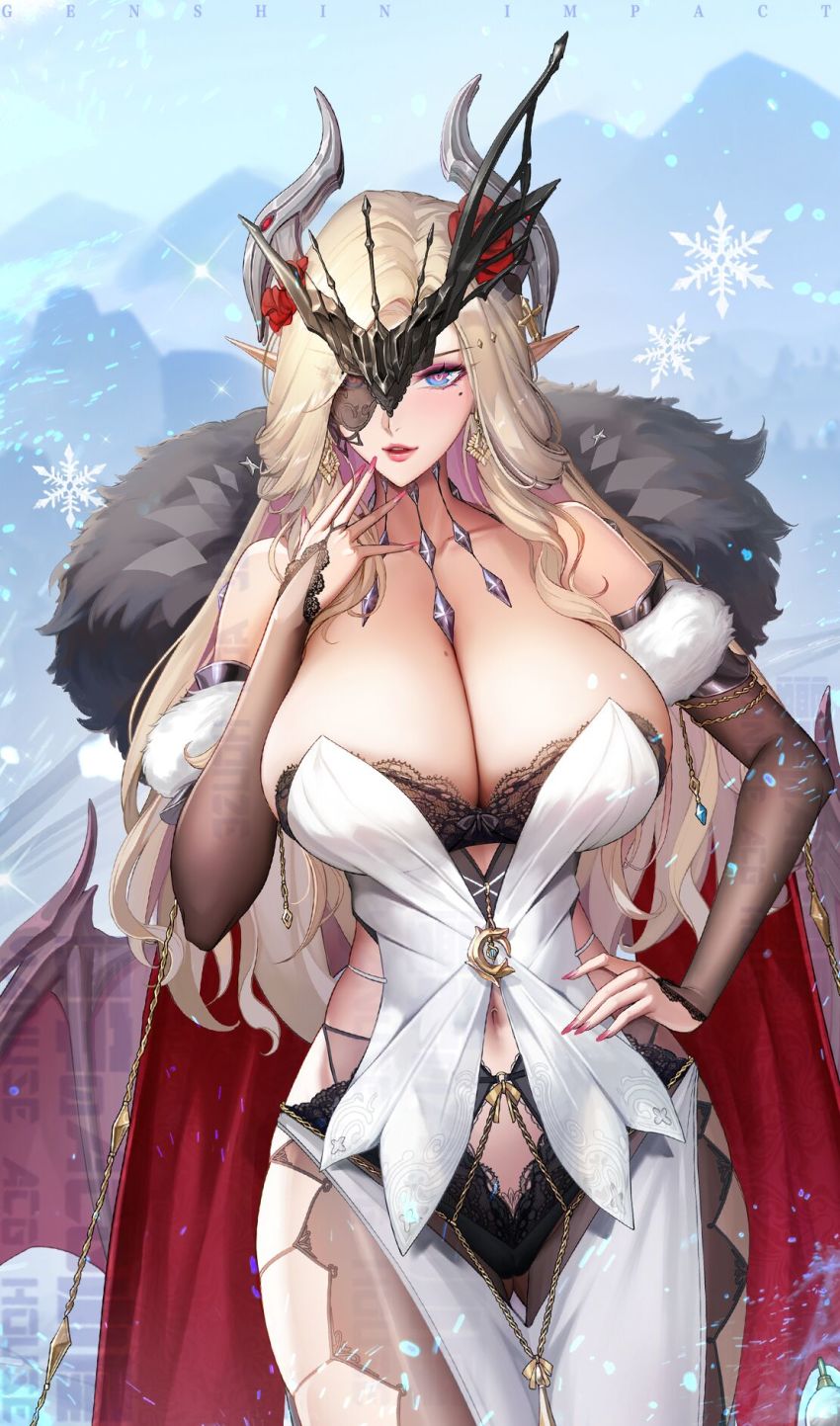 Signora (Genshin Impact) Rule 34 Image