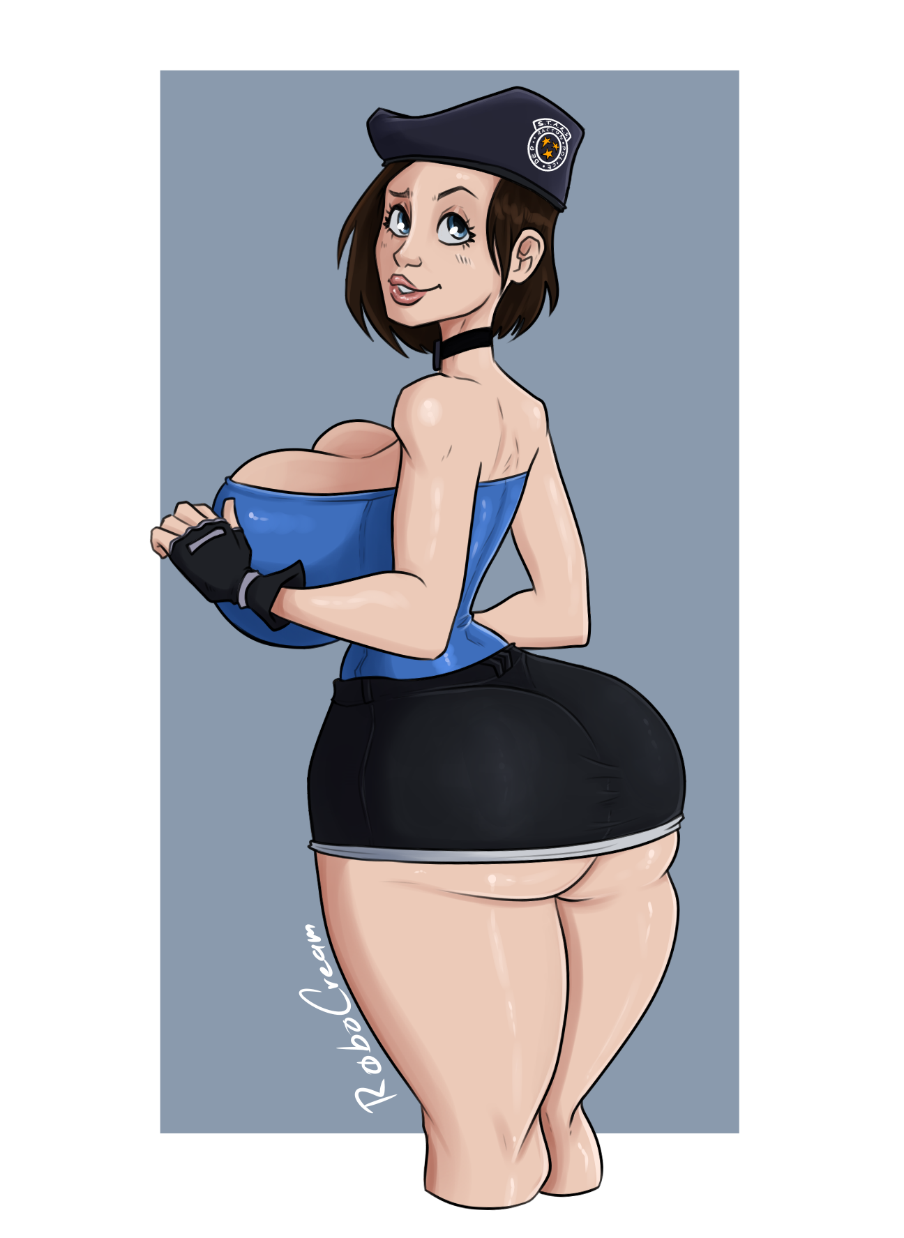 Jill Valentine (Capcom) Rule 34 Image