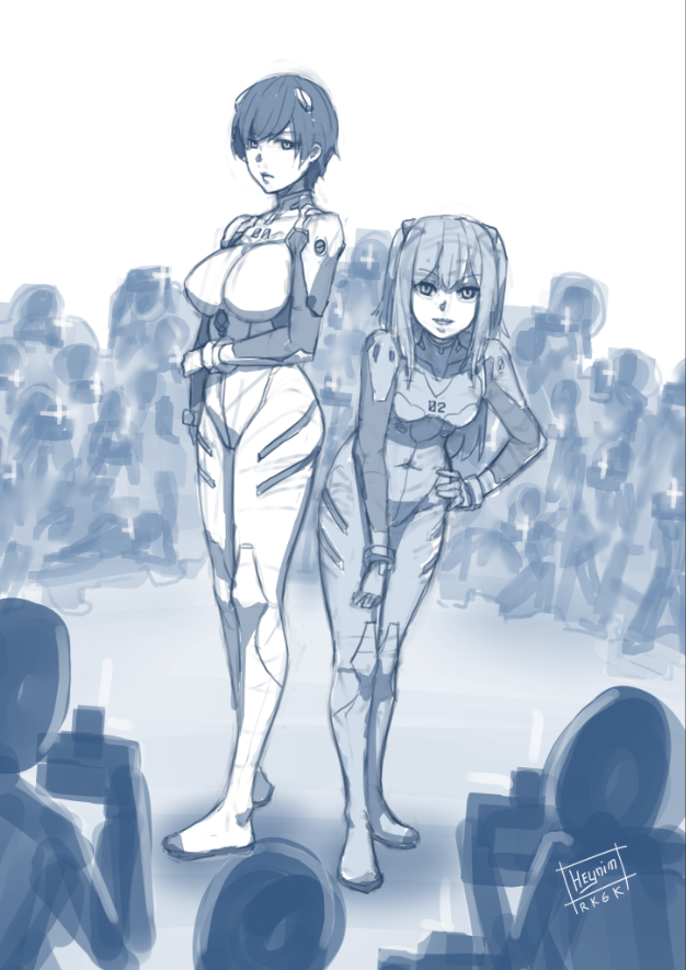 Ayanami Rei (Neon Genesis Evangelion) Rule 34 Image