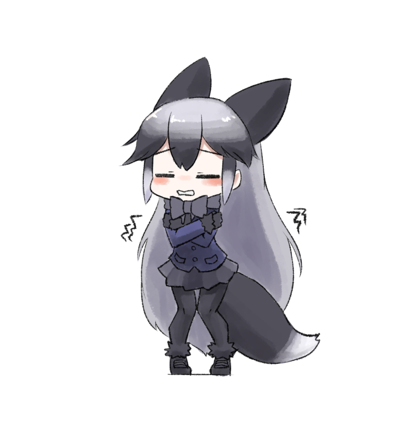 Silver Fox (Kemono Friends) Rule 34 Image