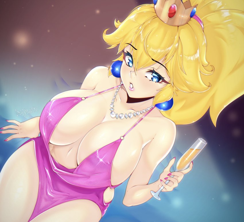 Princess Peach (Mario (Series)) Rule 34 Image