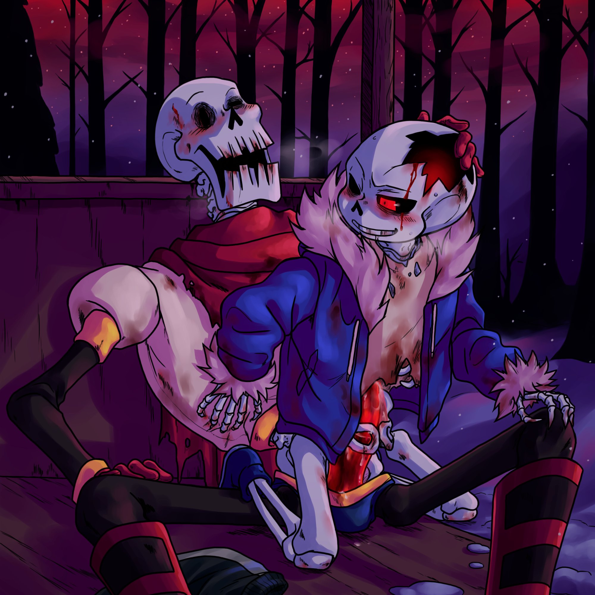 Papyrus (Horrortale) Rule 34 Image