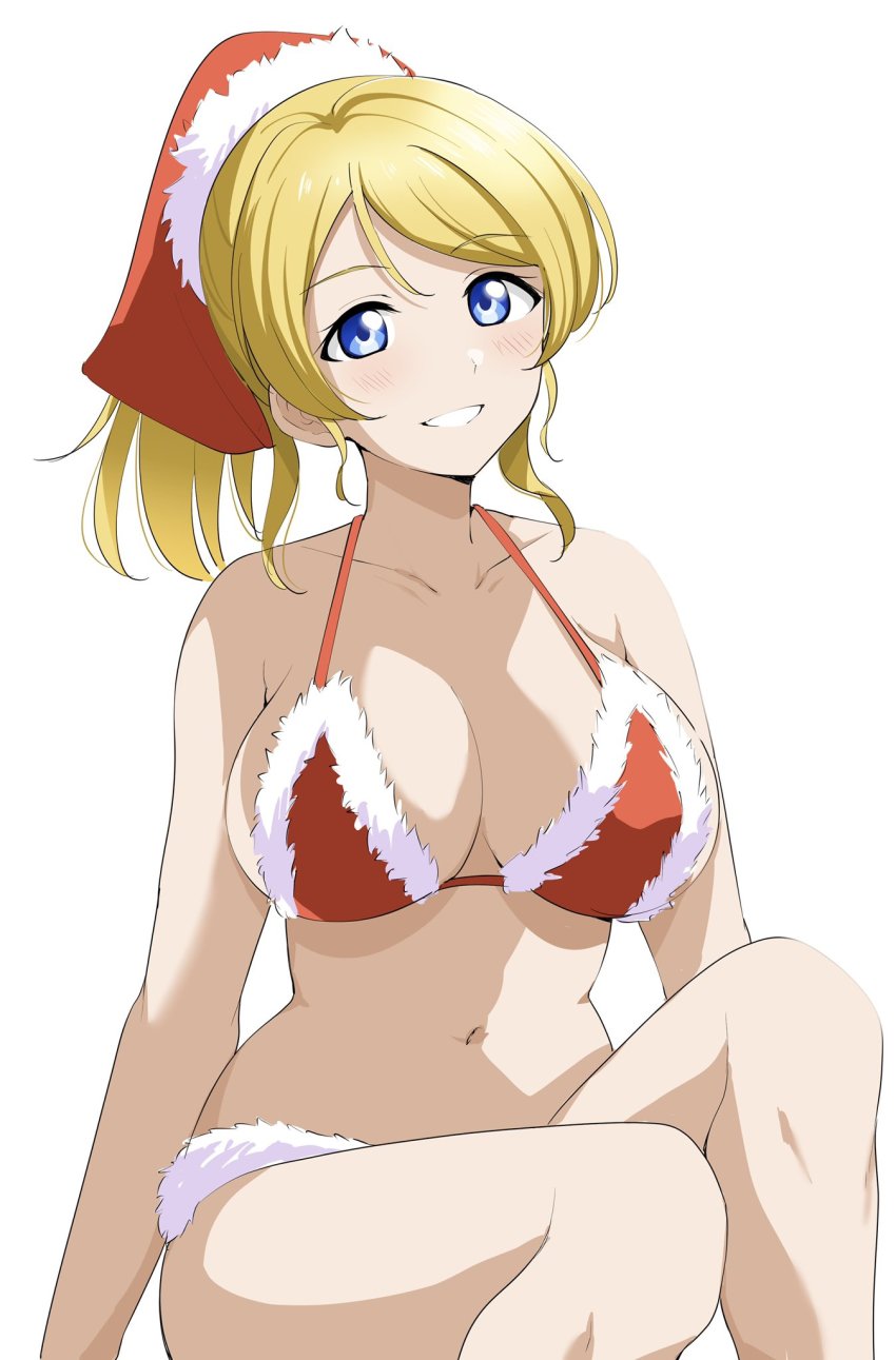 Ayase Eli (Christmas) Rule 34 Image