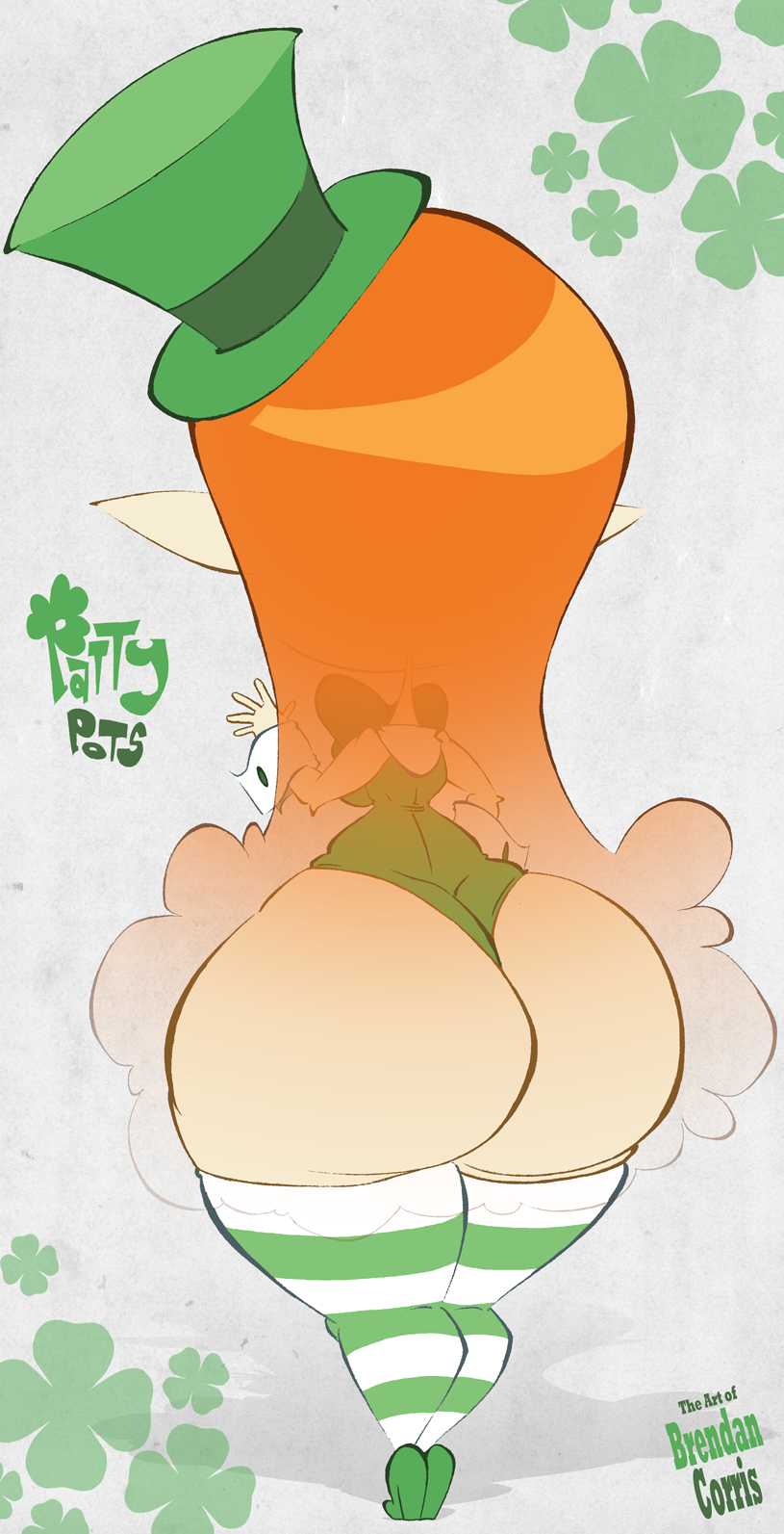 Original Character (St. Patrick'S Day) Rule 34 Image