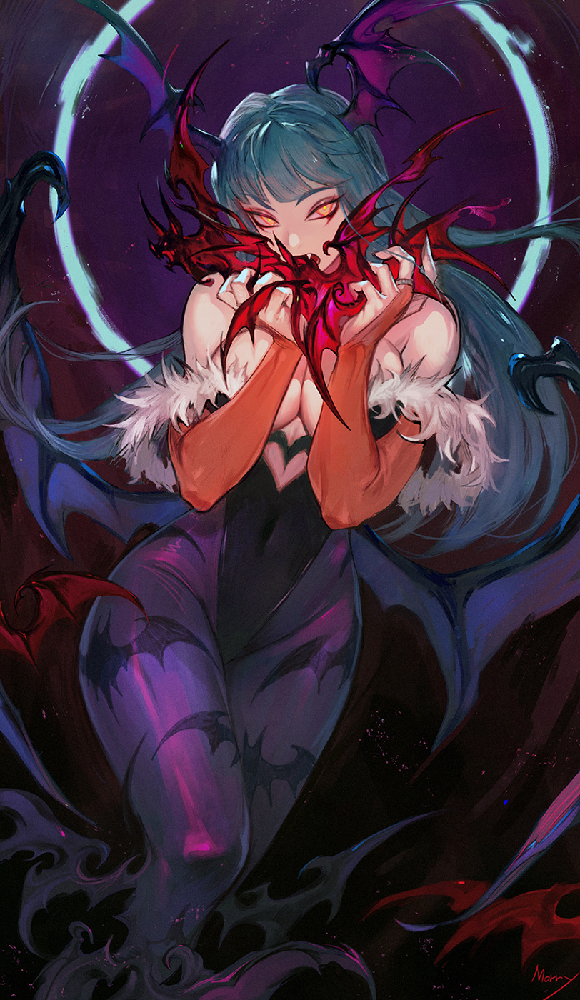 Morrigan Aensland (Darkstalkers) Rule 34 Image