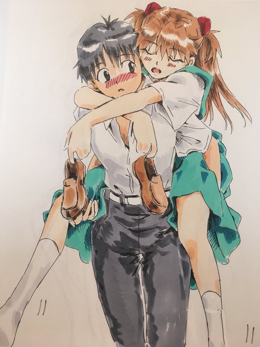 Ikari Shinji (Neon Genesis Evangelion) Rule 34 Image