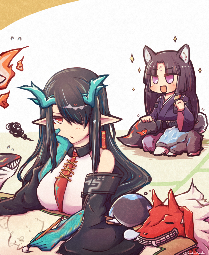 Dusk (Arknights) Rule 34 Image