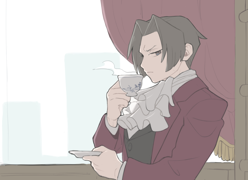 Miles Edgeworth (Ace Attorney) Rule 34 Image