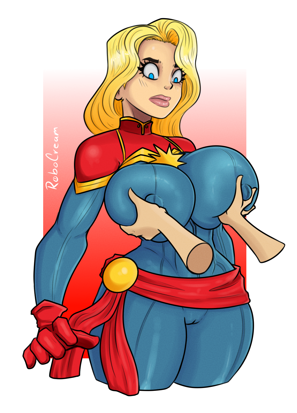 Captain Marvel (Marvel) Rule 34 Image