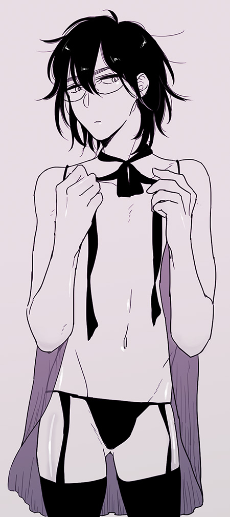 Shimura Shinpachi (Gintama) Rule 34 Image