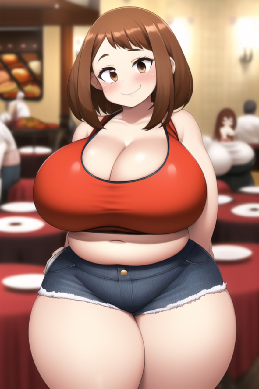 Ochako Uraraka (My Hero Academia) Rule 34 Image