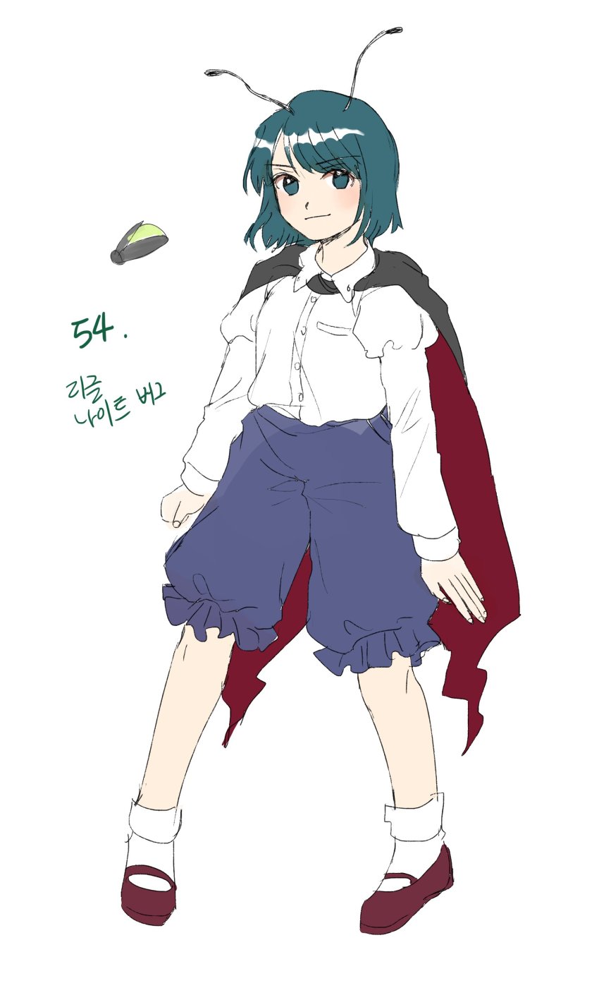 Wriggle Nightbug (Touhou) Rule 34 Image