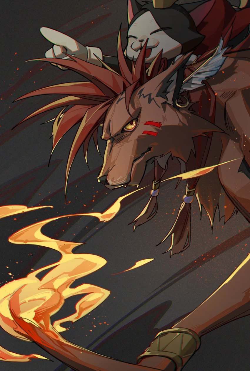 Red Xiii (Final Fantasy) Rule 34 Image