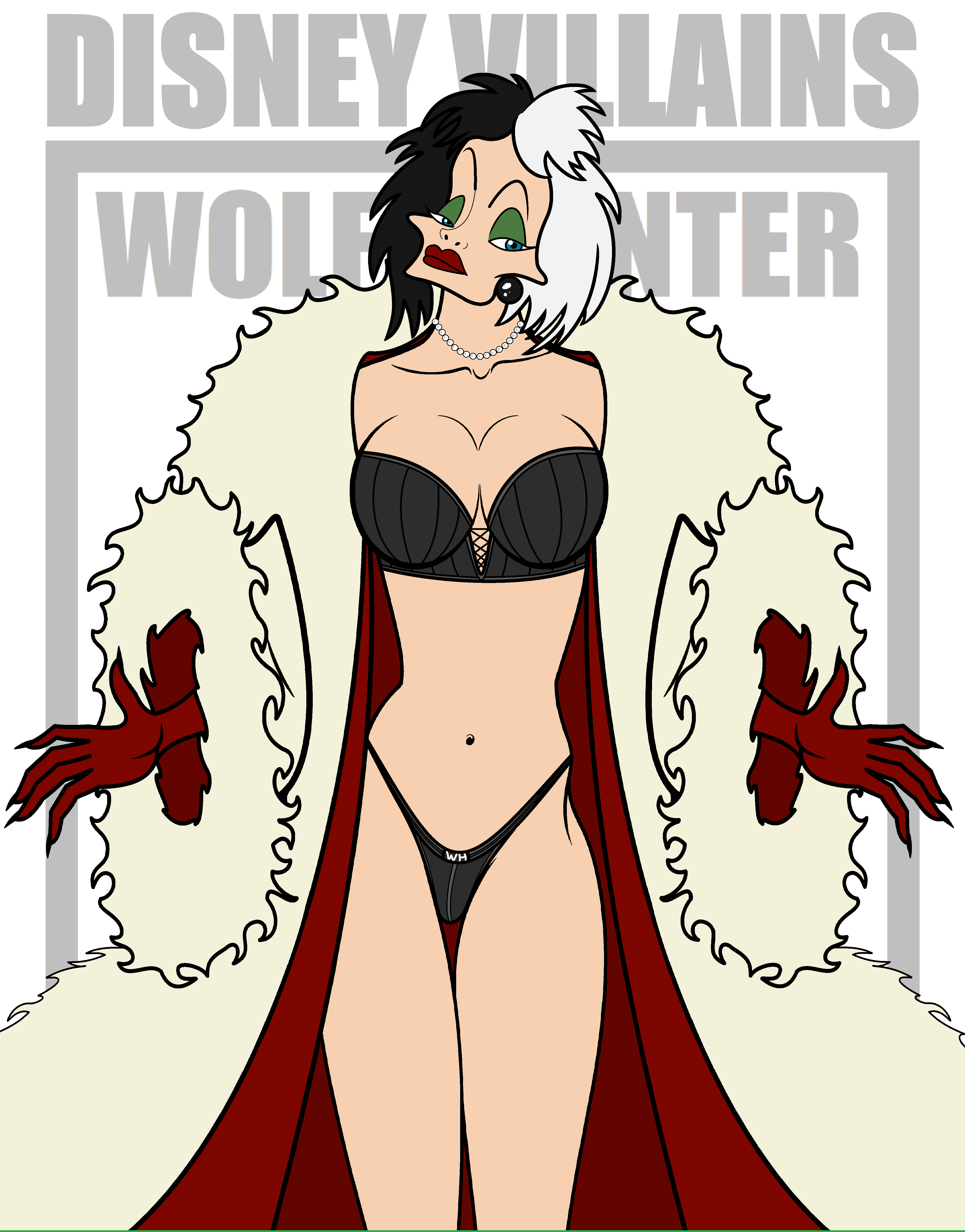 Cruella De Vil (101 Dalmatians) Rule 34 Image