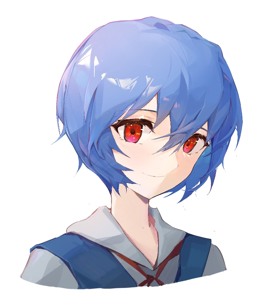 Ayanami Rei (Neon Genesis Evangelion) Rule 34 Image