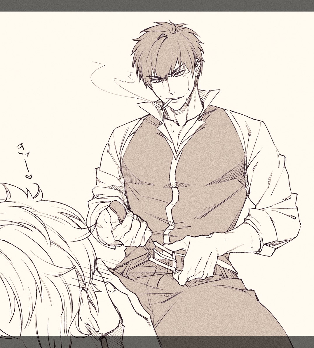 Gintoki Sakata (Gintama) Rule 34 Image