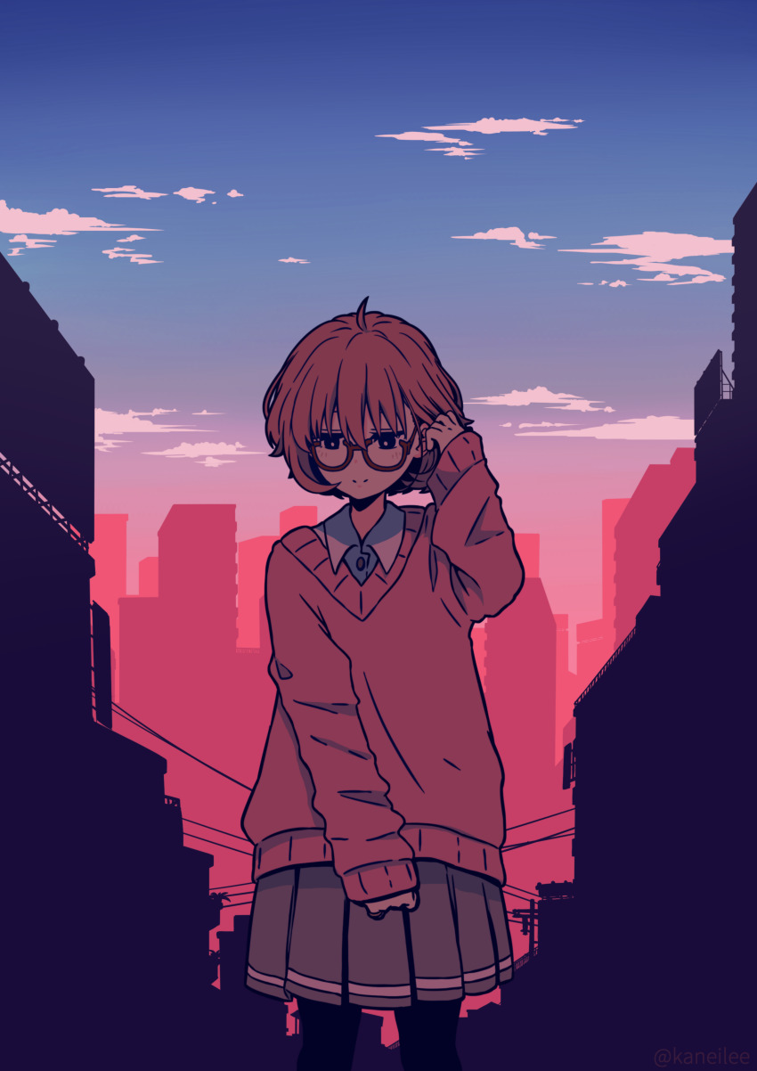 Kuriyama Mirai (Kyoukai No Kanata) Rule 34 Image