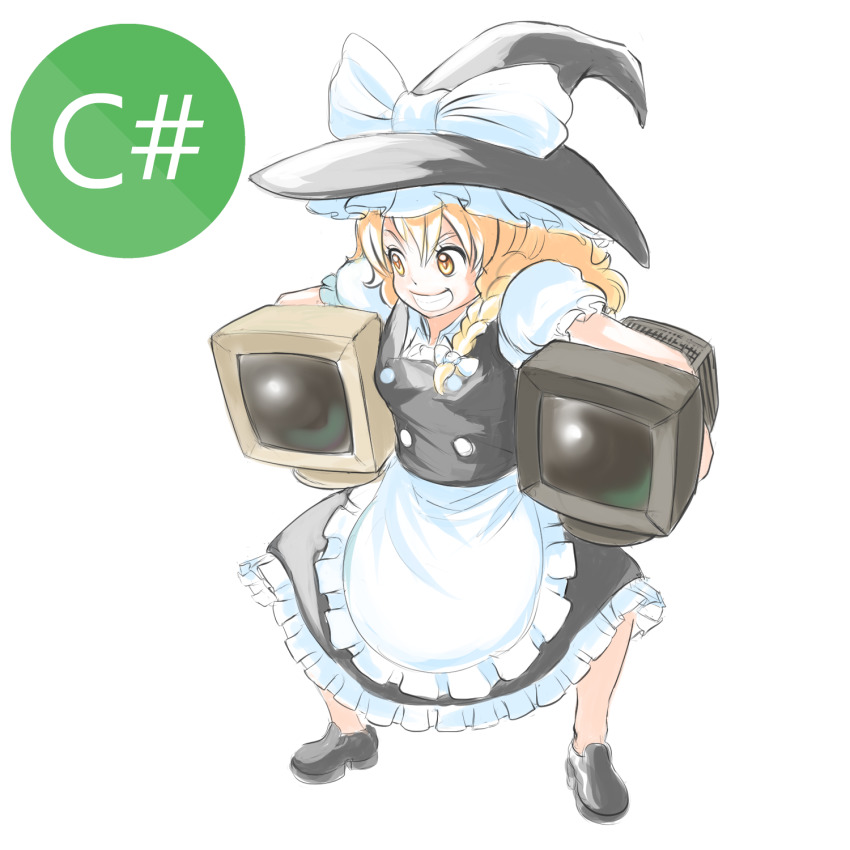 Kirisame Marisa (Touhou) Rule 34 Image