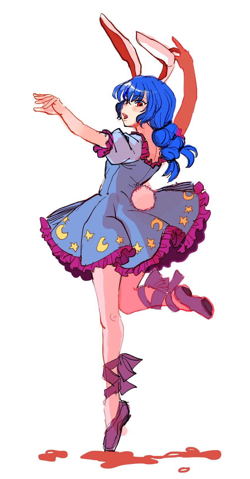 Moon Rabbit (Touhou) Rule 34 Image