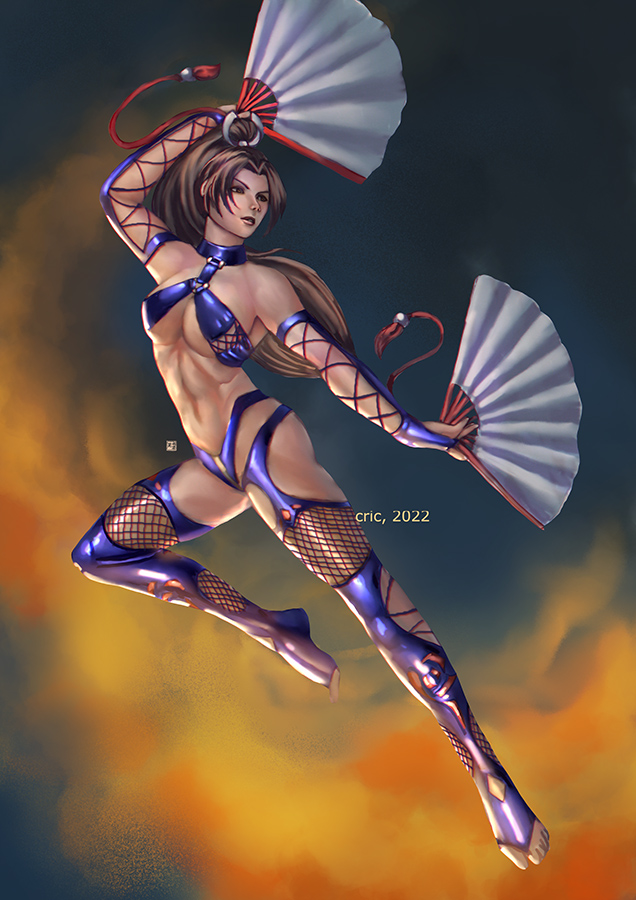 Kitana (Fatal Fury) Rule 34 Image