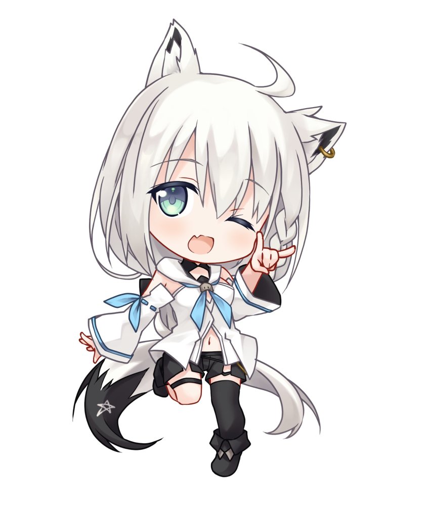 Shirakami Fubuki (Hololive) Rule 34 Image