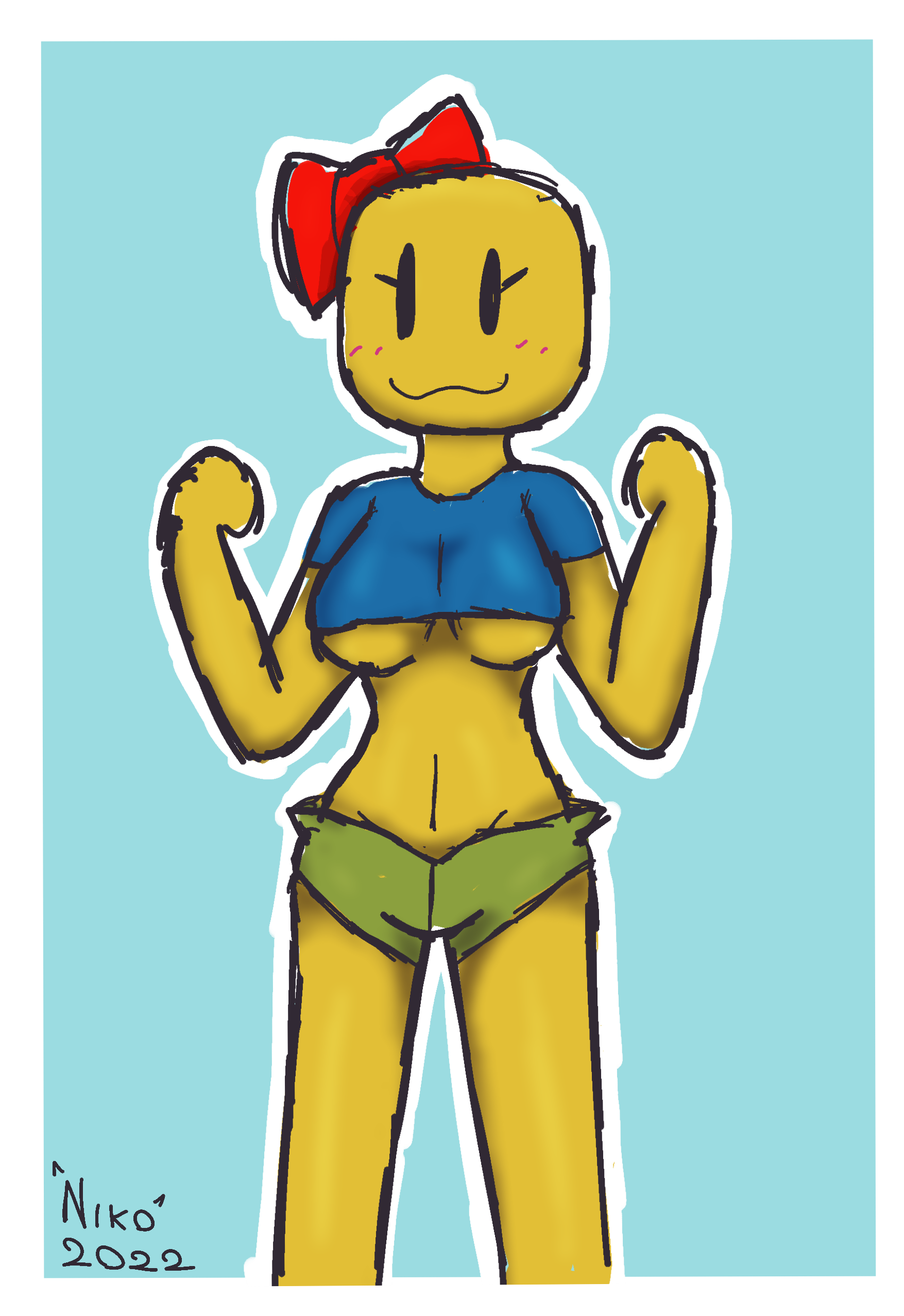 Noob (Roblox) Rule 34 Image