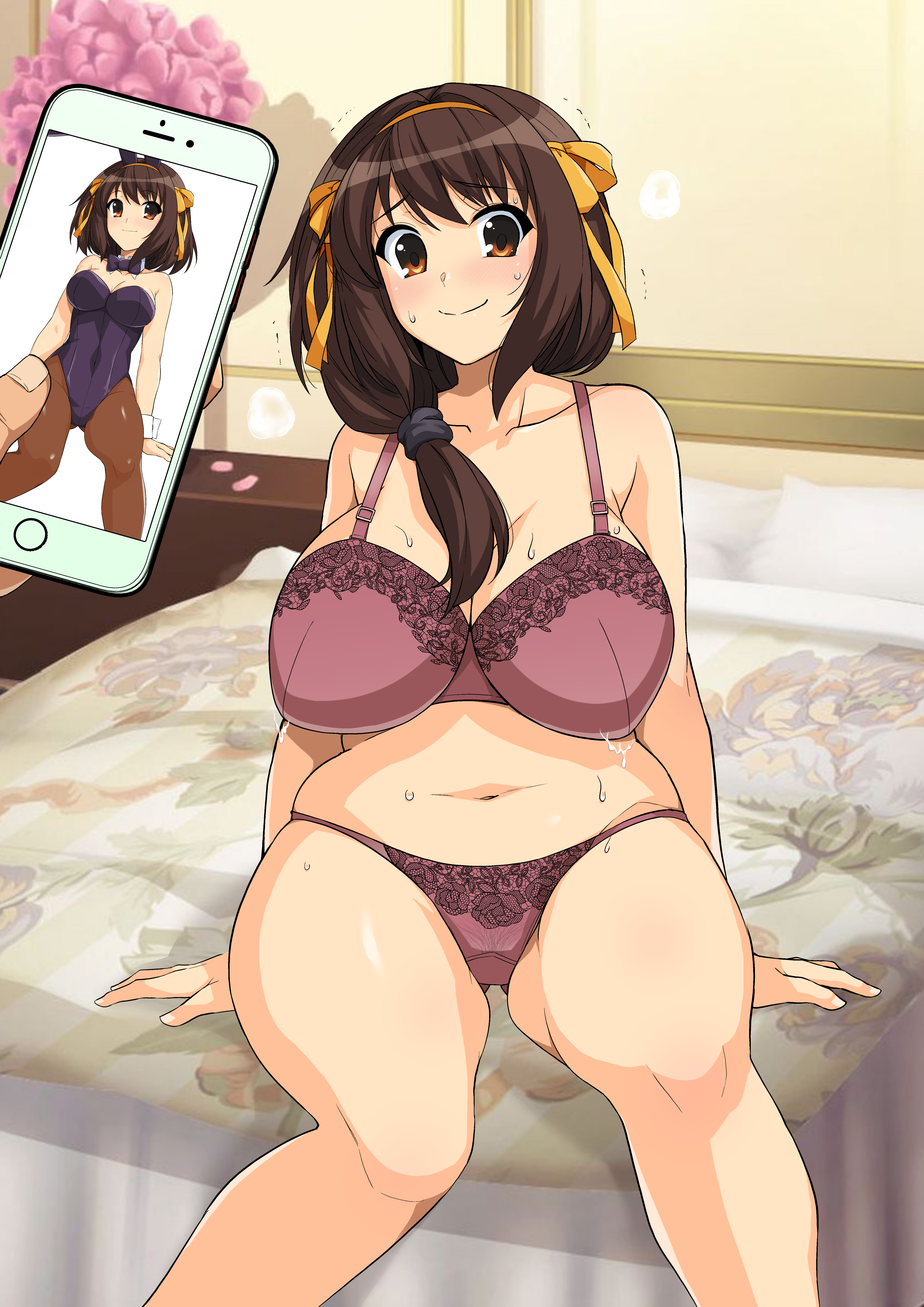 Suzumiya Haruhi (Suzumiya Haruhi No Yuuutsu) Rule 34 Image