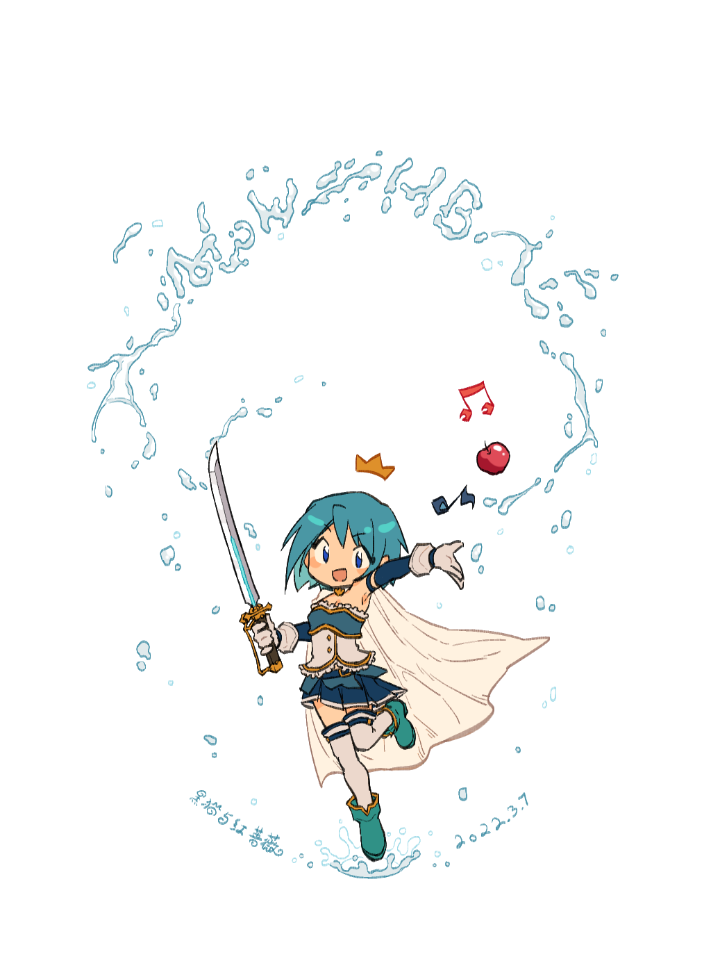 Miki Sayaka (Mahou Shoujo Madoka Magica) Rule 34 Image