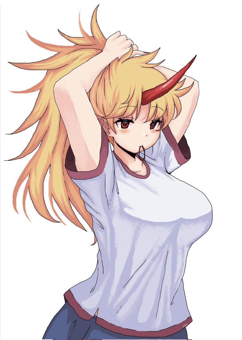 Hoshiguma Yuugi (Touhou) Rule 34 Image