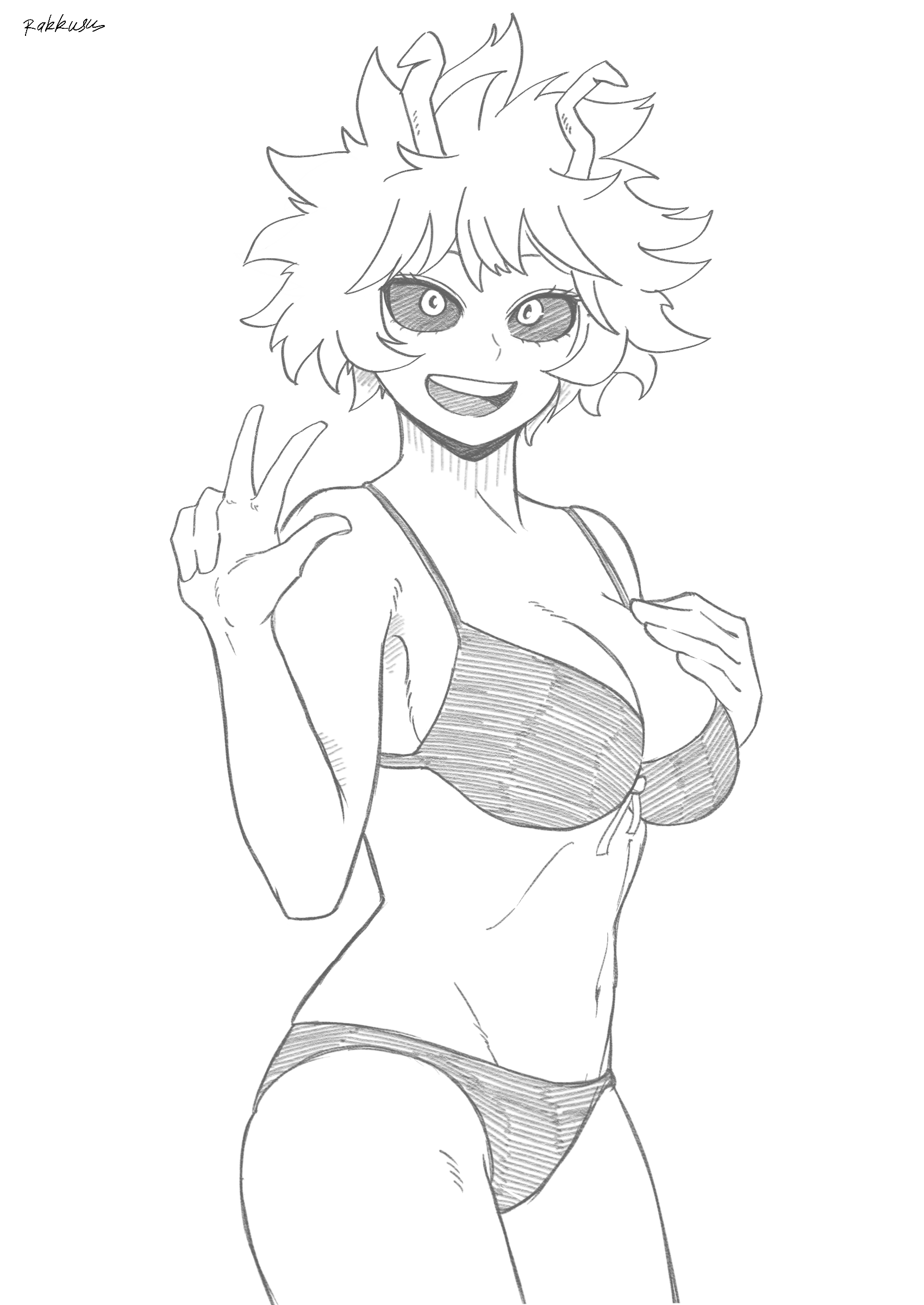 Mina Ashido (My Hero Academia) Rule 34 Image