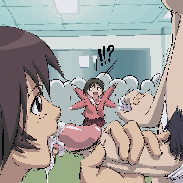 Kagura (Azumanga Daiou) Rule 34 Image