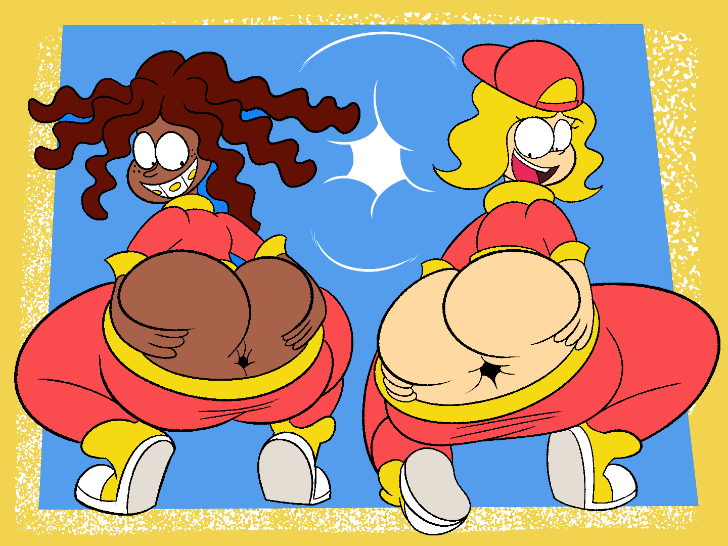 Double Stacked Girls (Double Stacked) Rule 34 Image