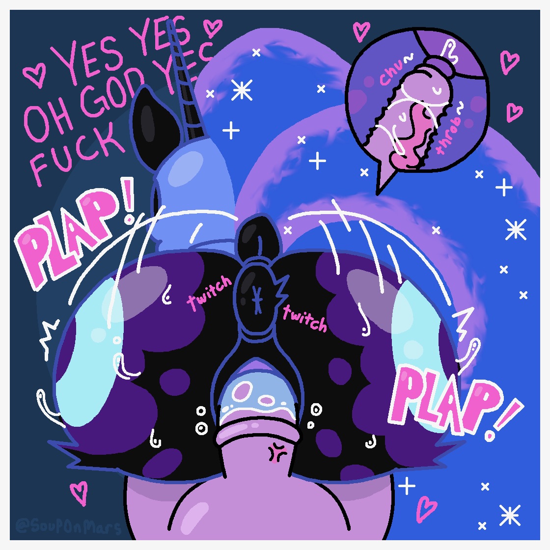 Nightmare Moon (Mlp) Rule 34 Image