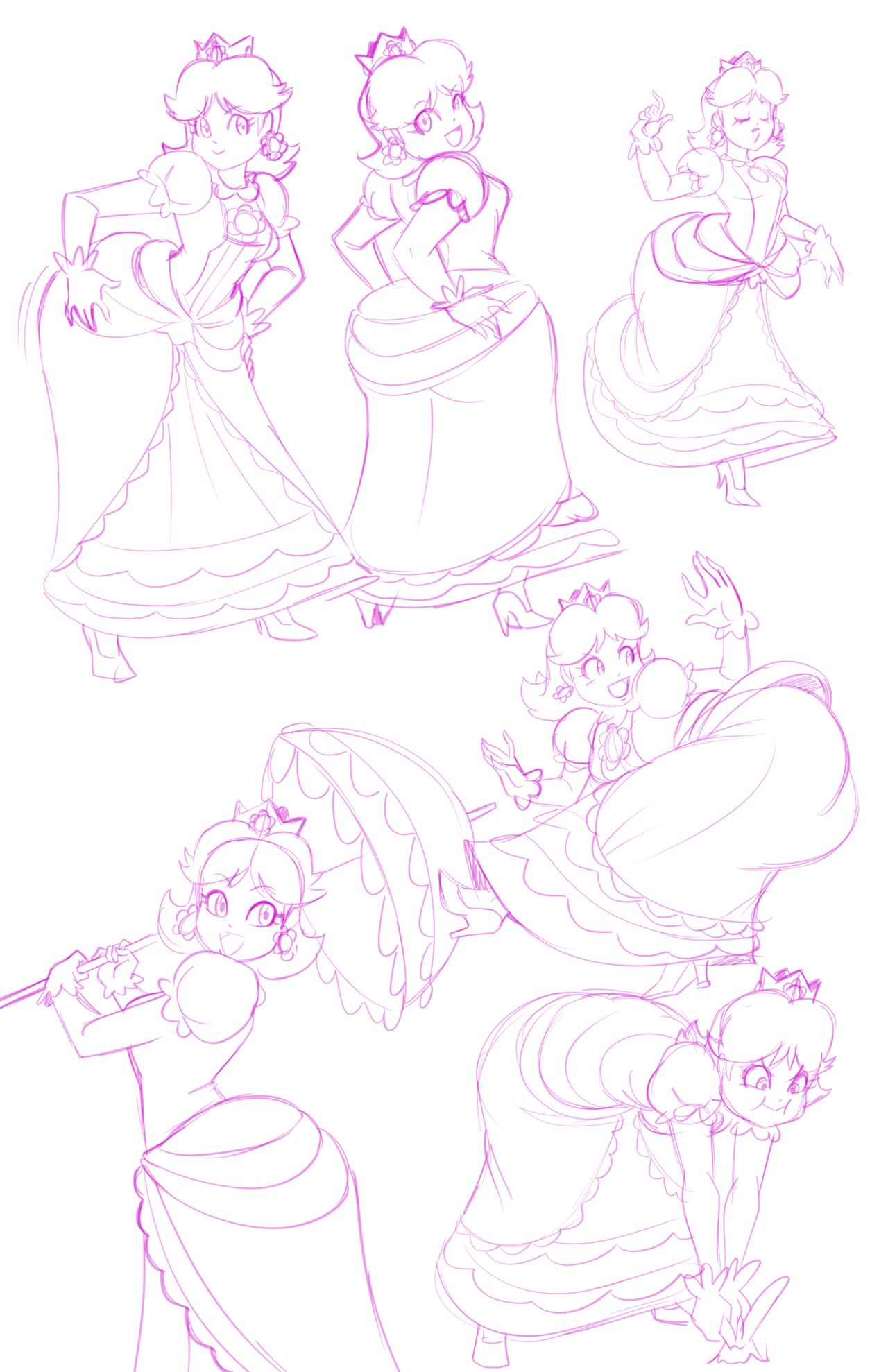 Princess Daisy (Mario (Series)) Rule 34 Image