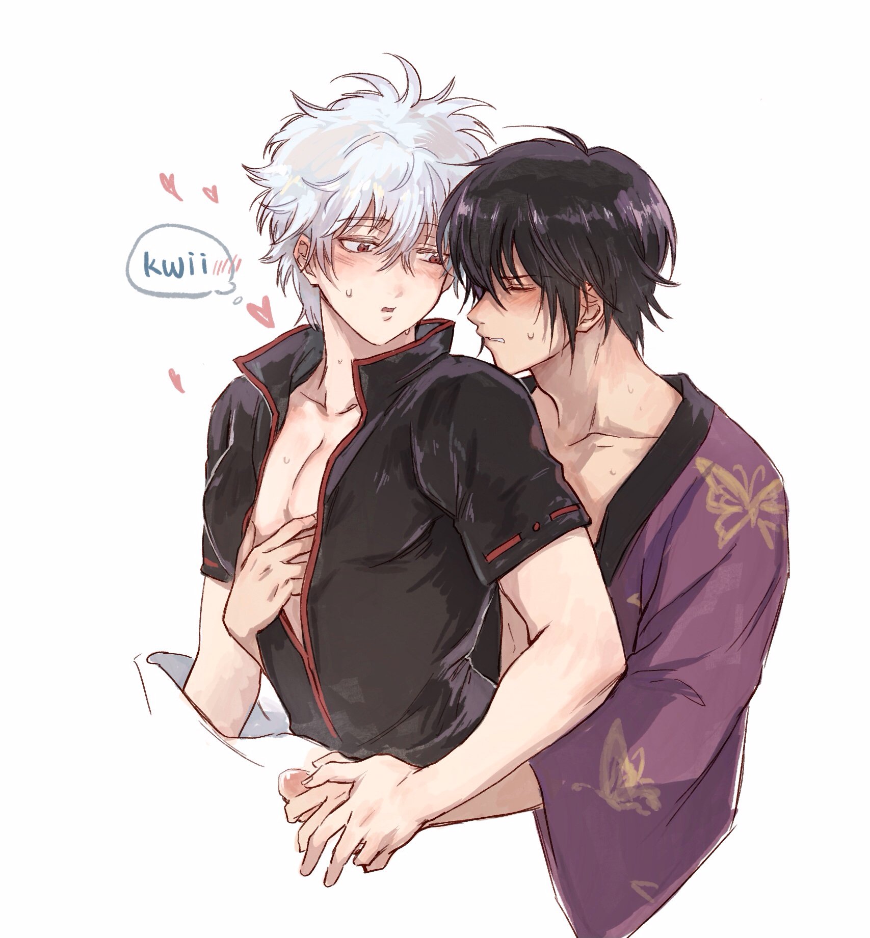 Gintoki Sakata (Gintama) Rule 34 Image