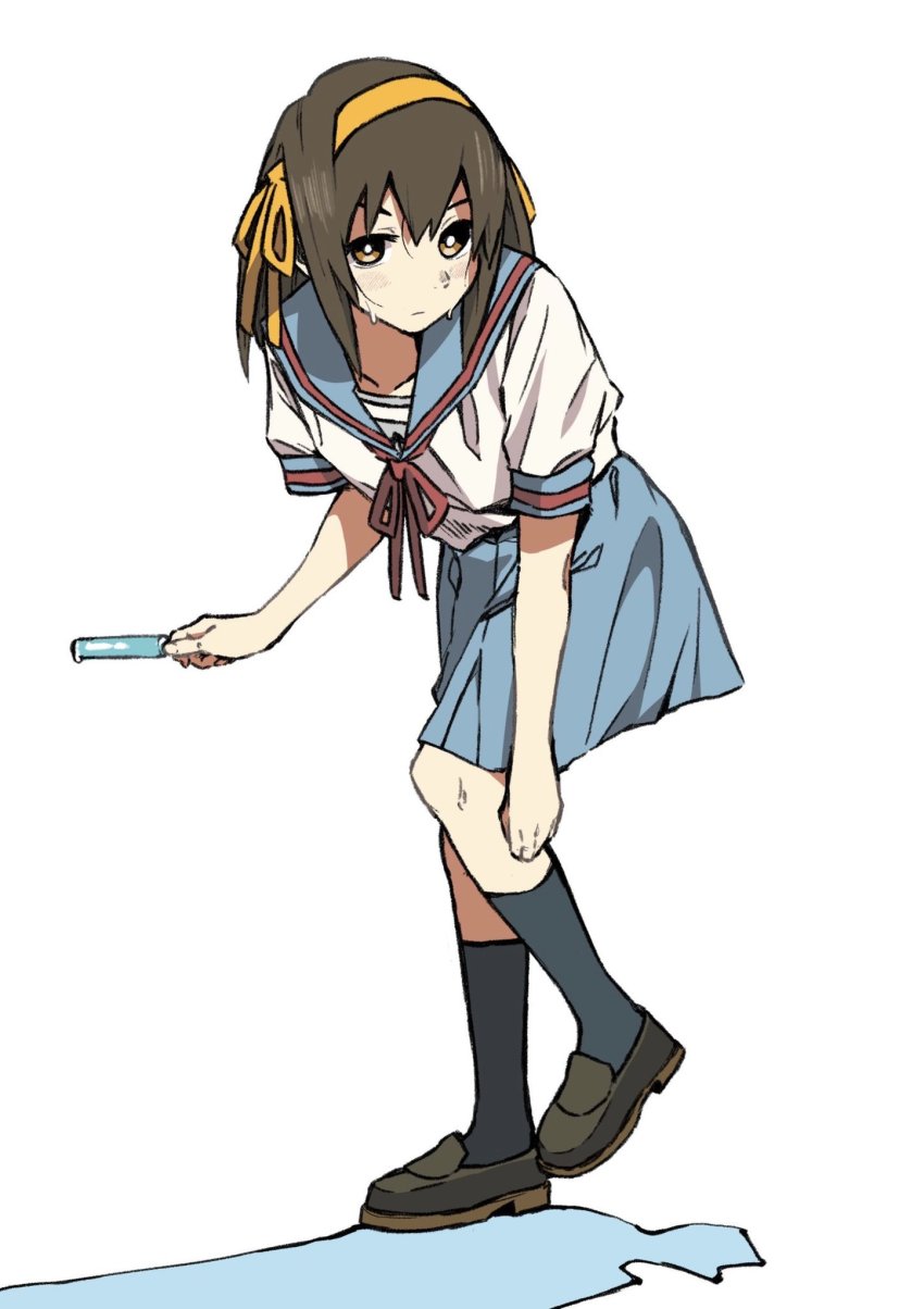 Suzumiya Haruhi (Suzumiya Haruhi No Yuuutsu) Rule 34 Image