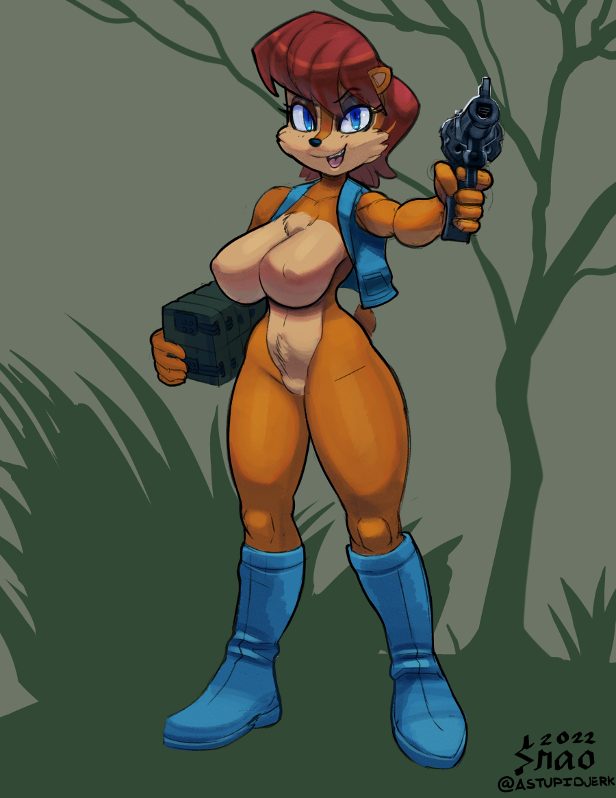 Sally Acorn (Archie Comics) Rule 34 Image