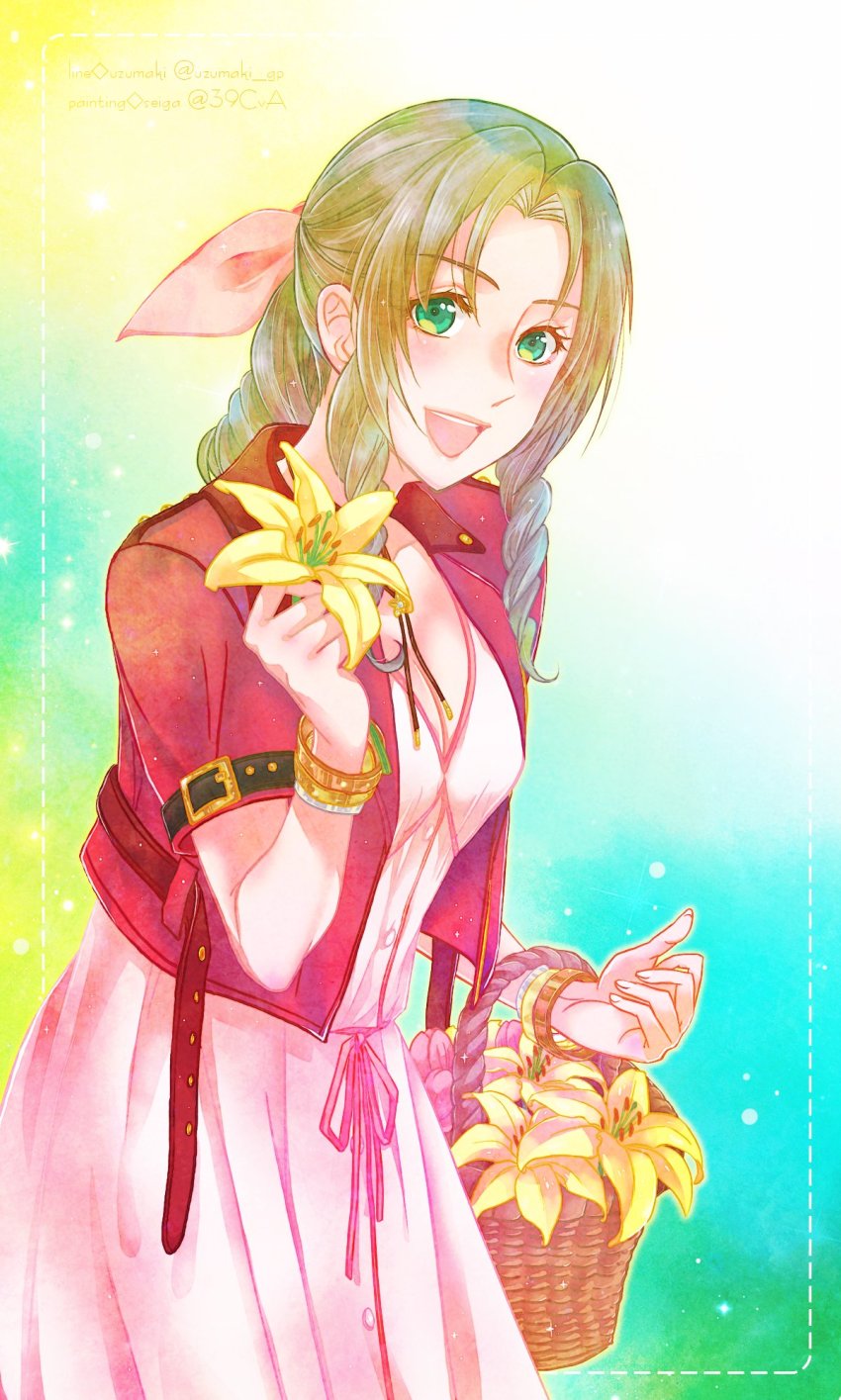 Aerith Gainsborough (Final Fantasy) Rule 34 Image